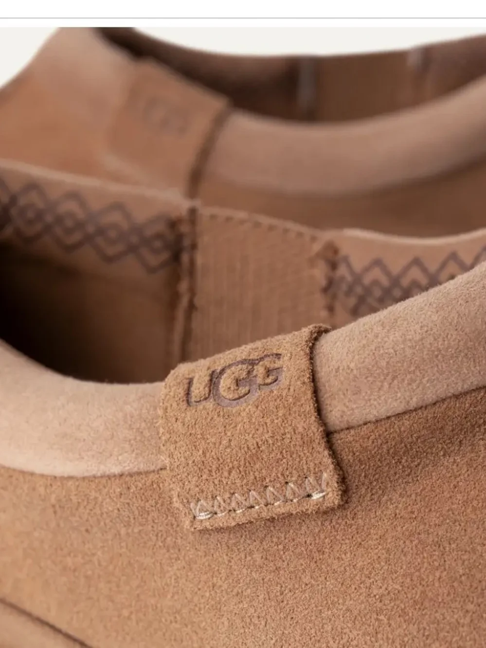 UGG Men's Suede Slip-On Loafers - Tan